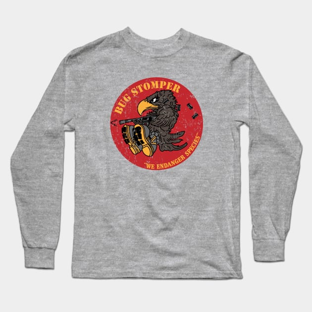 Bug Stomper Long Sleeve T-Shirt by SuperEdu